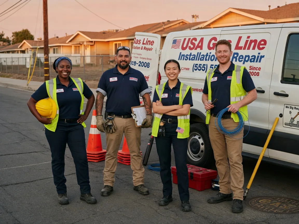 Gas Line Installation company in Busby, MT
